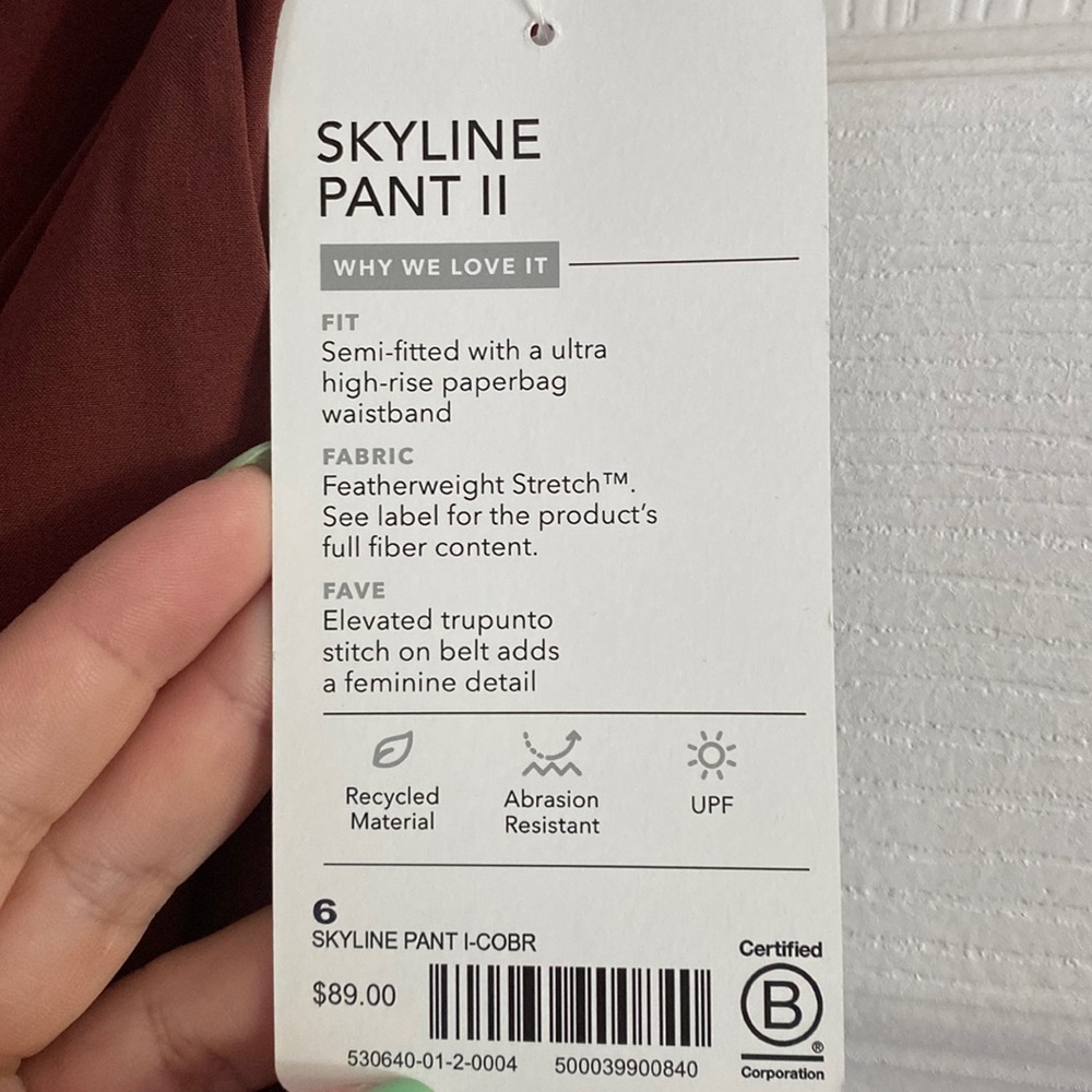 Skyline pant II from Athleta